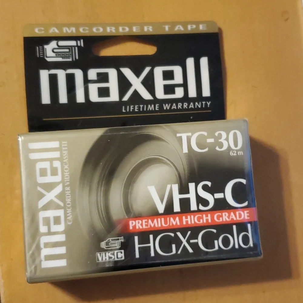 New Maxell Camcorder Tape TC-30